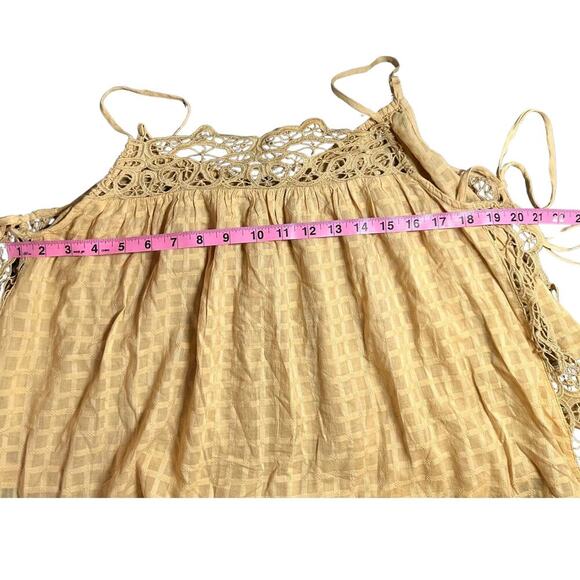 NWT American Eagle Flowy Side-Tie Spaghetti Strap Tank - Sunshine Vibes ☀️ - Picture 8 of 8